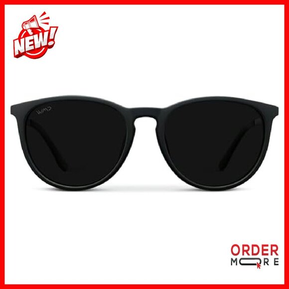 Round Polarized Sunglasses UV400 Protection Lightweight Frame Vintage Retro main image 7